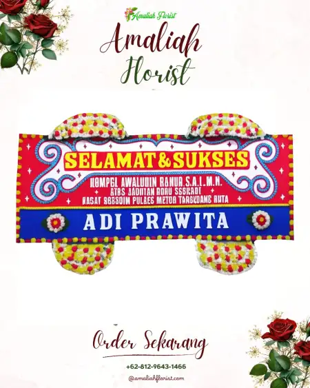 Papan Bunga Ucapan Selamat Semelagi Kecil